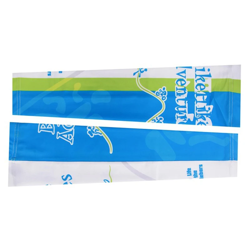 

XINTOWN Cycling Bicycle Sleeve Cover UV Protection Arm Sleeve Bike Cuff blue+green+White 3