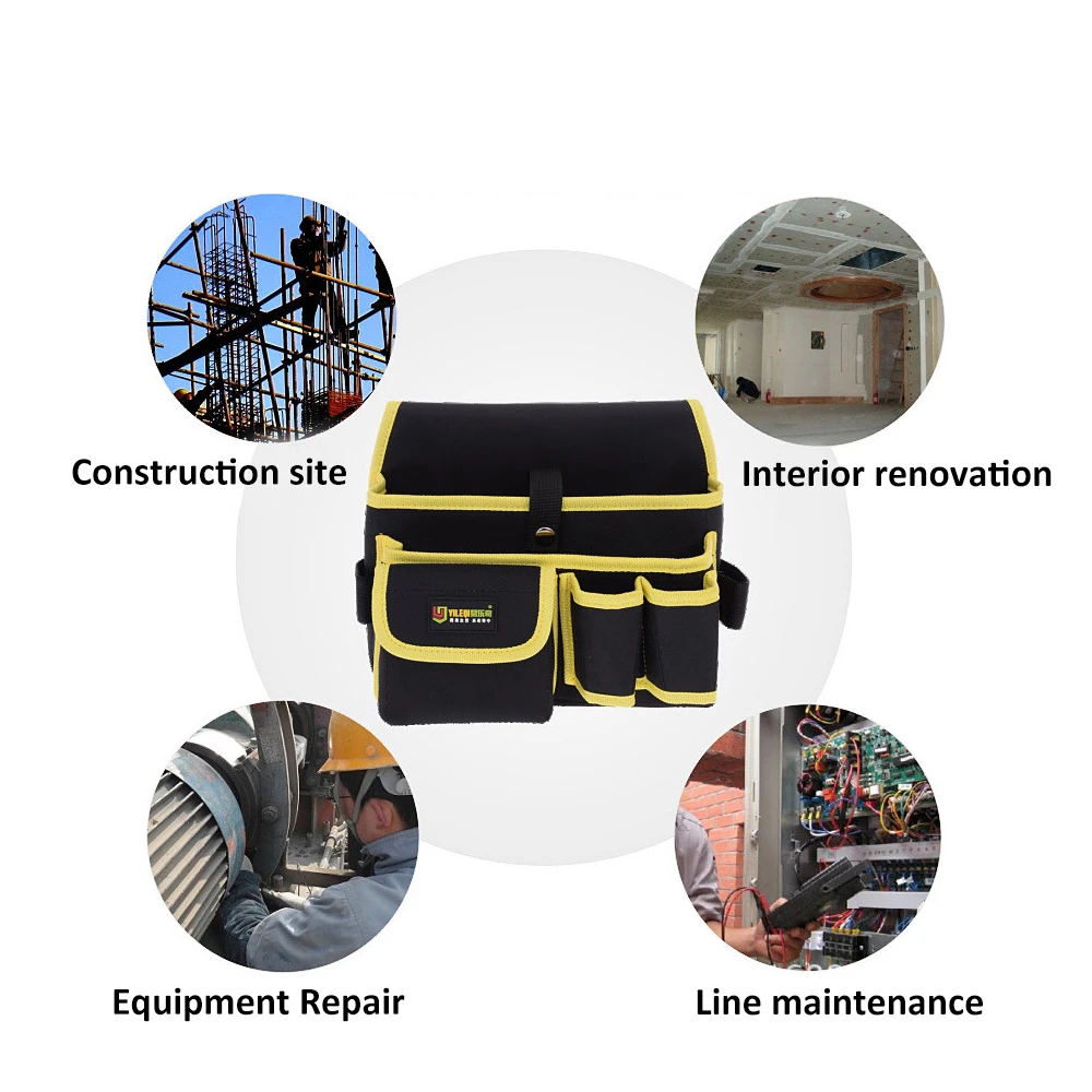 Многофункциональный инструментарий поясная сумка со съемным ремнем сумка для инструментов Водонепроницаемая износостойкая сумка для