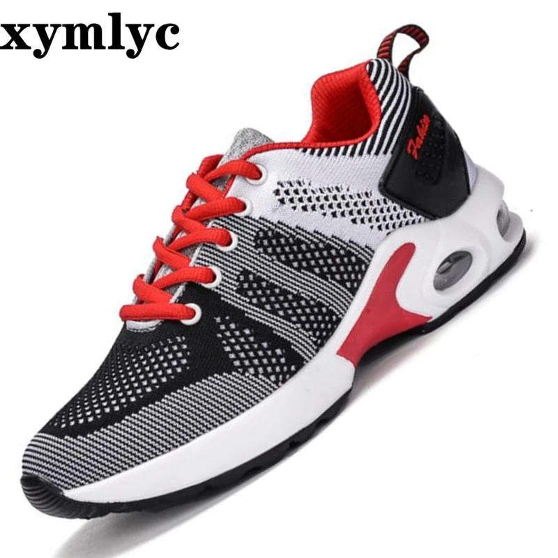 

high quality Women's casual shoes female fashion mesh casual women's Flying woven cushion sneakers shoes mujer