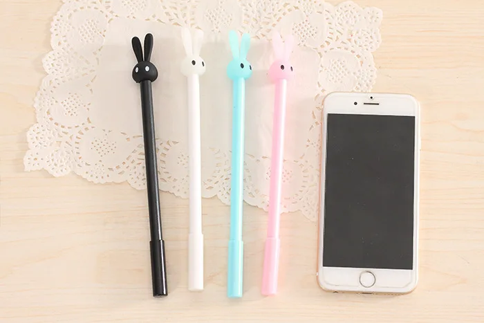 Creative Cartoon Rabbit Gel Pen School Supplies Pen Student Stationery Pen Gifts Student Japan And Korean Cartoon Gel Pen Wholes