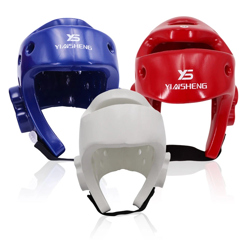 Handvest Manifestatie Induceren Taekwondo Helmet Sanda Kick Boxing Head Guard Headgear Protector Sparring  Gear Helmet Karate Muay Thai Taekwondo Head Protection - Sports Helmets -  AliExpress