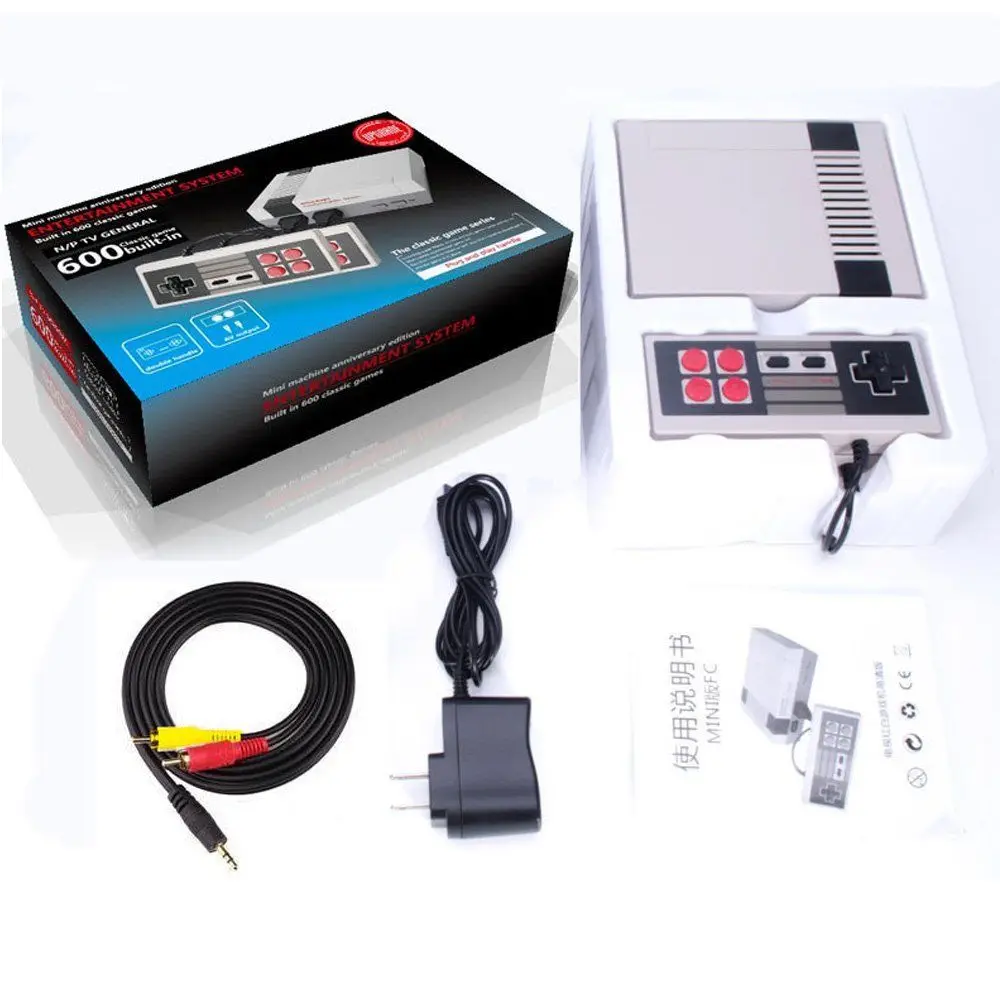 mini vintage retro tv game console