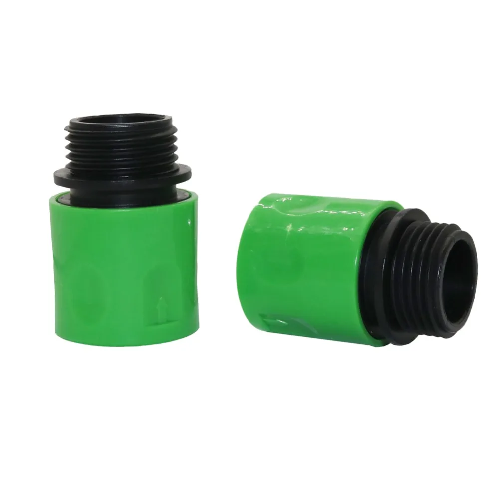 

50 Pcs 3/4 Inch Garden Irrigation Quick Connector External threaded Joint Drip Irrigation Couping Adapter Watering Connect Tool