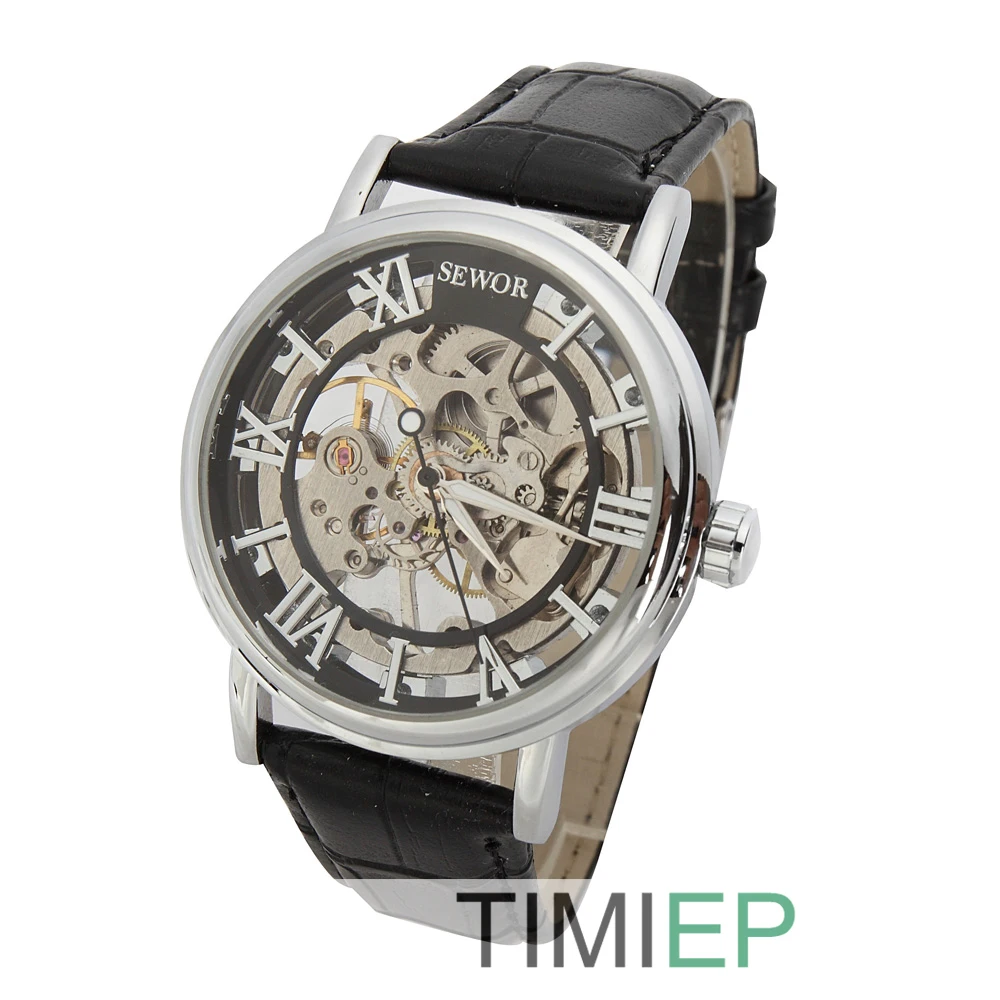 SEWOR New Steampunk Casual watch Mechanical watches men luxury brand 3 Color