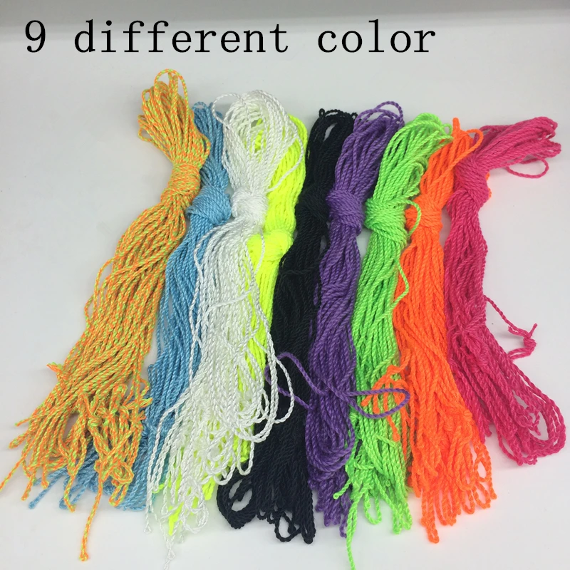 Nouvelle arrivée 10 pièces/ensemble Yoyo cordes professionnel YOYO cordes jouets Nylon Yo-Yo 9 couleurs enfants cadeaux jouets classiques