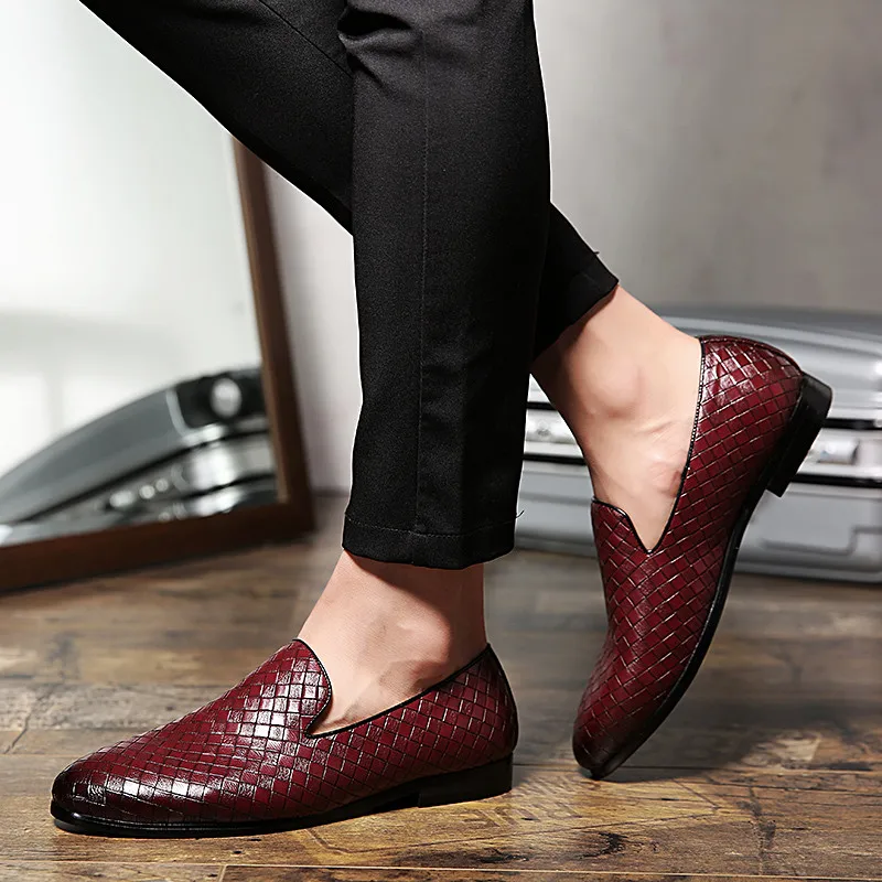 Mens' Casual Weave Loafers