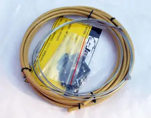 50 компл./лот jagwire плетеный корпус тормозной кабель набор переключения комплект шланг переключатель комплекты тормоза 4 цвета V тормоз с тефлоновыми кабелями