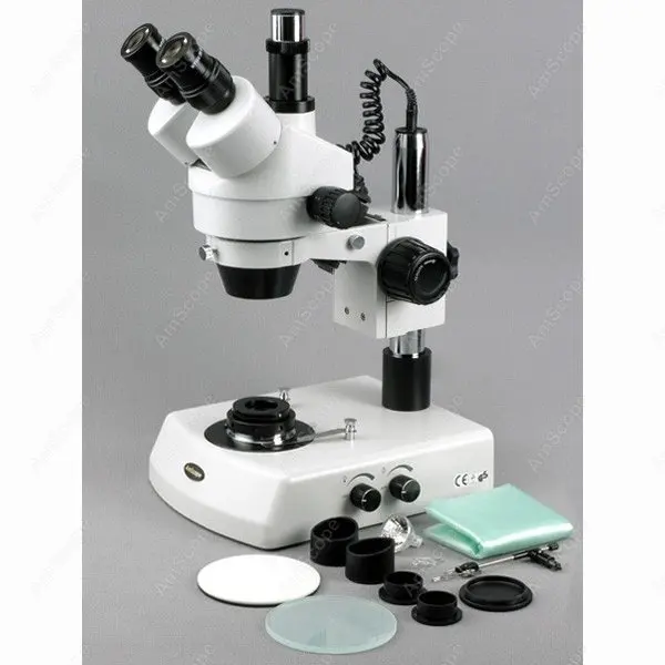 Стереомикроскоп Gem-AmScope Supply 3.5X-90X ювелирный стереомикроскоп Gem + двойной галоген