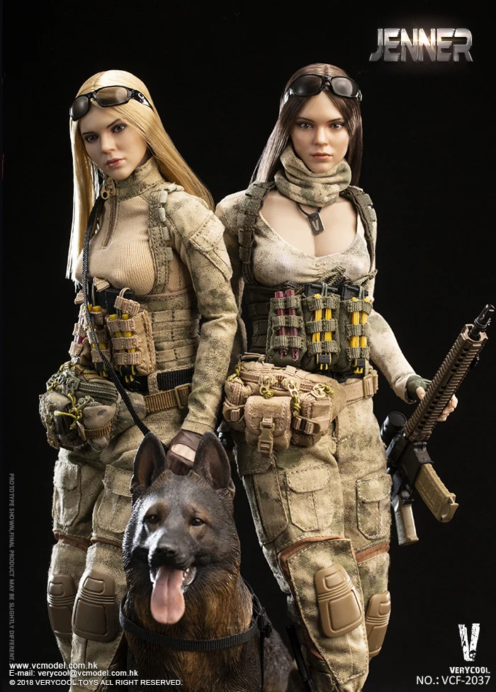 VERYCOOL VCF 2037 1/6 JENNER 12 дюймов коллекционная Женская Военная экшн фигурка|Игровые