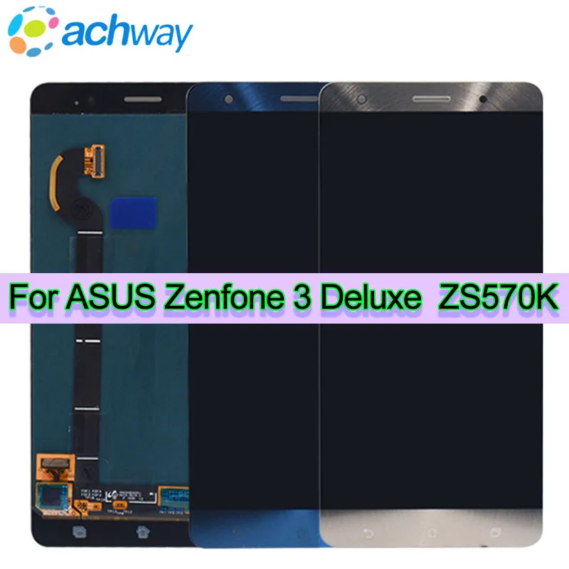 Новинка 100% ЖК-дисплей для ASUS Zenfone 3 Deluxe ZS570KL Z016S Z016D с сенсорным экраном и