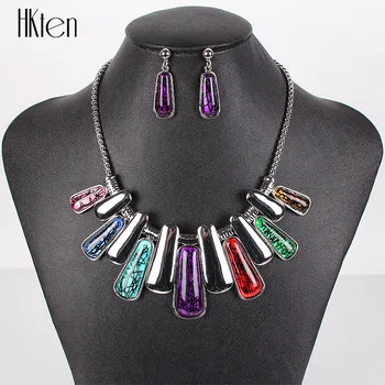 

MS17646 Fashion Jewelry Sets Blue/Multicolor High Quality Bridal Jewelry Party Gifts 2014 New