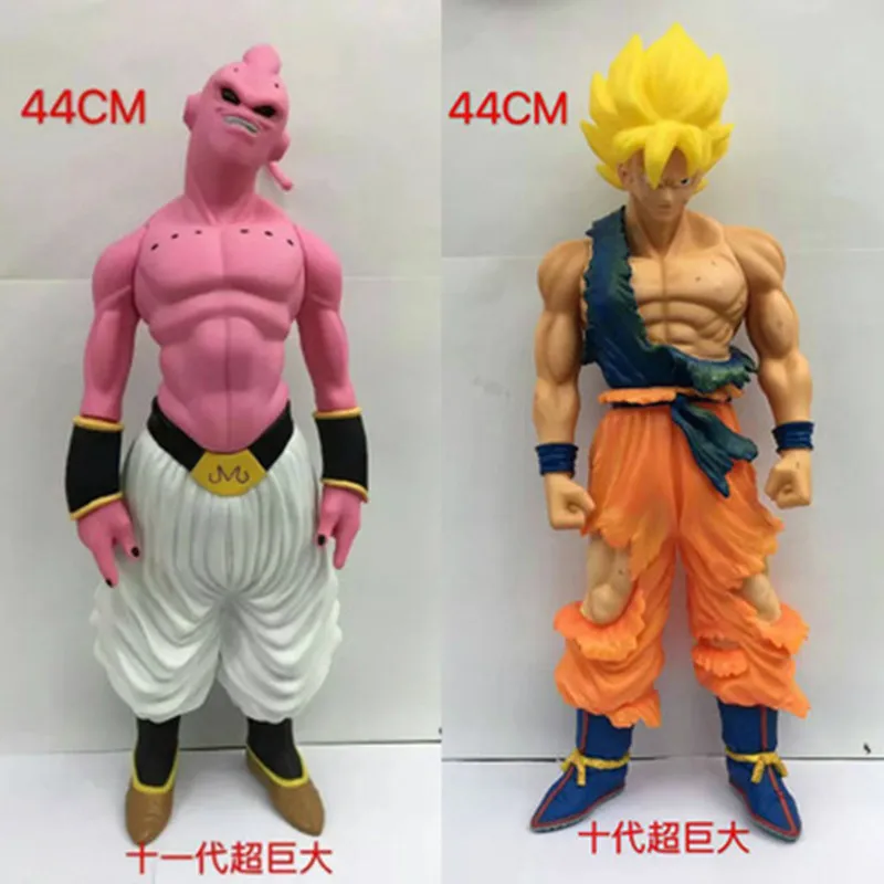 

Dragon Ball Z Majin Buu Super Saiyan Goku Son Big Size PVC Action Figures Model Collection Toys Dolls