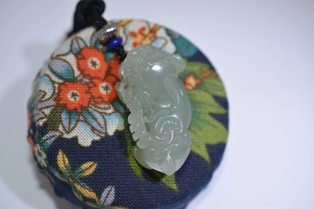 XinJiang HeTian Jade подвеска, Прямая поставка, счастливый амулет, пара влюбленных, отважных солдат, ожерелье для мужчин и женщин с цепочкой