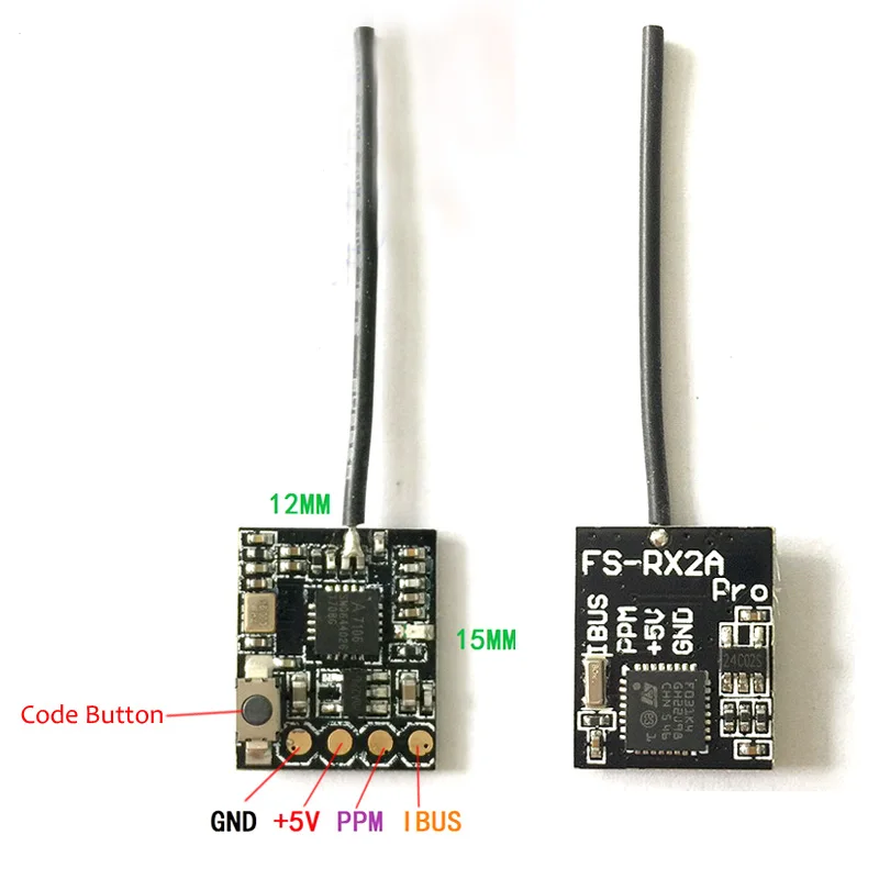 Flysky FS-RX2A профессиональный приемник стр./мин SBUS сигнала для FS-I6 FS-I10 пульт дистанционного управления