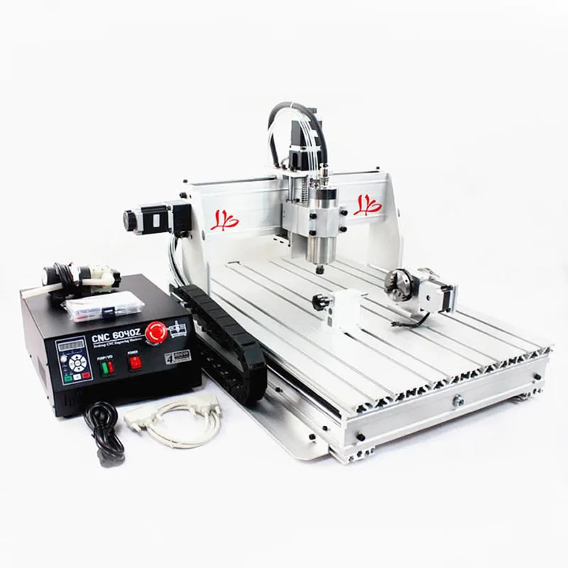 Top sale 3d CNC wood carving machine 6040Z S65J 3 axis 800W spindle