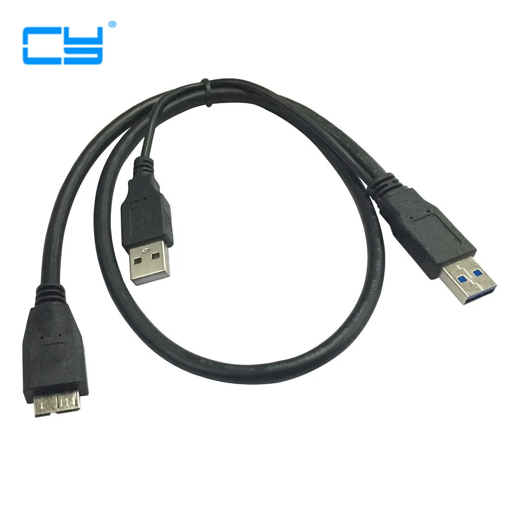 1 шт./USB 2 5 штекер на Micro usb 3 Y кабель с дополнительным питанием USB B адаптер для