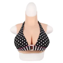 Top quality D Cup Real breast Realistic Silicone Breast Forms Artificial Boobs Enhancer for man shemale breast prosthesis fake b