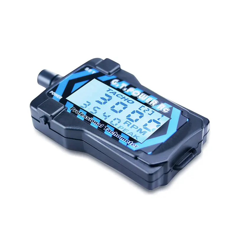 

FATJAY GT Power professional tachometer 2-9 blades prop LED display with hand strap for RC tools