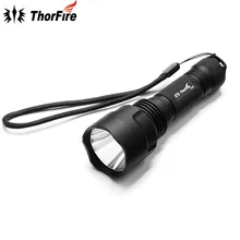 ThorFire C8s 5 modes 900 Lumens XM-L2 LED Flashlight 18650 led Light bike bicycle torch C8 upgrade for Camping Hiking Hunting