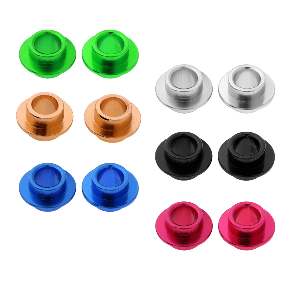 

2 Pcs 8mm Roller Inline Skate Bearing Spacers Aluminum Scooter Parts Accessories for Skateboard Longboard Speed Skates 6 Colors