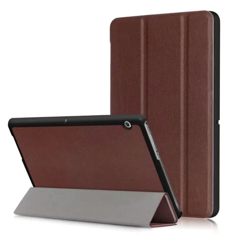 Ультратонкий чехол-подставка из искусственной кожи для huawei MediaPad T3 10 AGS-L09 AGS-W09 чехол для планшета Honor Play Pad 2 9,6 дюймов+ пленка+ ручка