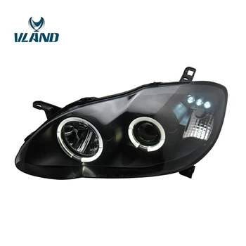 

VLAND Factory For Car Head Lamp For Corolla LED Headlight 2004 2005 2006 2007 2008 2009 Corolla Head Light DRL H7 Xenon Lamp