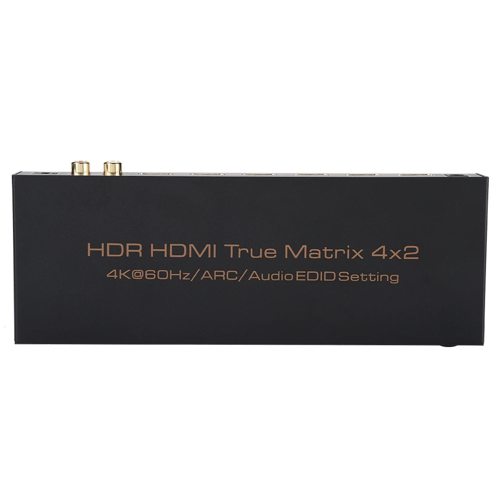 100-240V 4x2 4K 60Hz HDMI мульти-просмотра экран бесшовный коммутатор поддержка HDR/Dolby Vision(США штекер