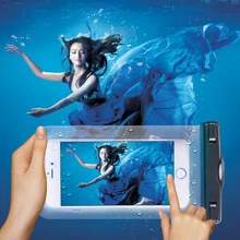 Водонепроницаемый сумка Чехлы для samsung Galaxy S7 S7 края для HOMTOM HT7 PRO 4 г 5," Дайвинг Подводные чехол универсальный телефон