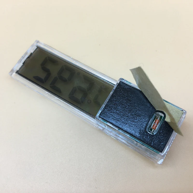 Прозрачный Многофункциональный ЖК-дисплей 3D цифровой электронный термометр Температура аквариума Temp Meter измерительный инструмент