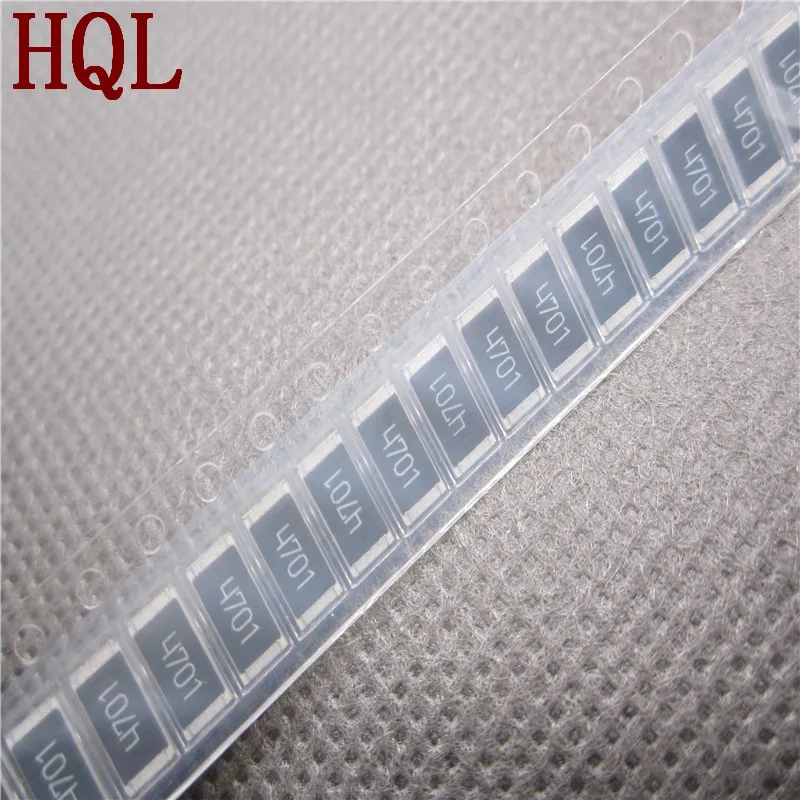 

200pcs 2512 1% 1W SMD Chip Resistor resistors 4.7K printing 4701 4700ohm