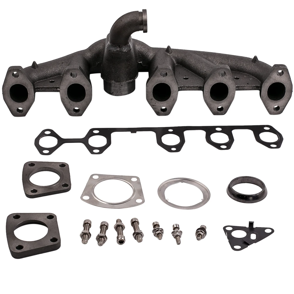 Exhaust Manifold For VW T5 VOLKSWAGEN TRANSPORTER 2.5 TDI BAC BLJ BLK 7L 02 10 2.5 R5 TDI