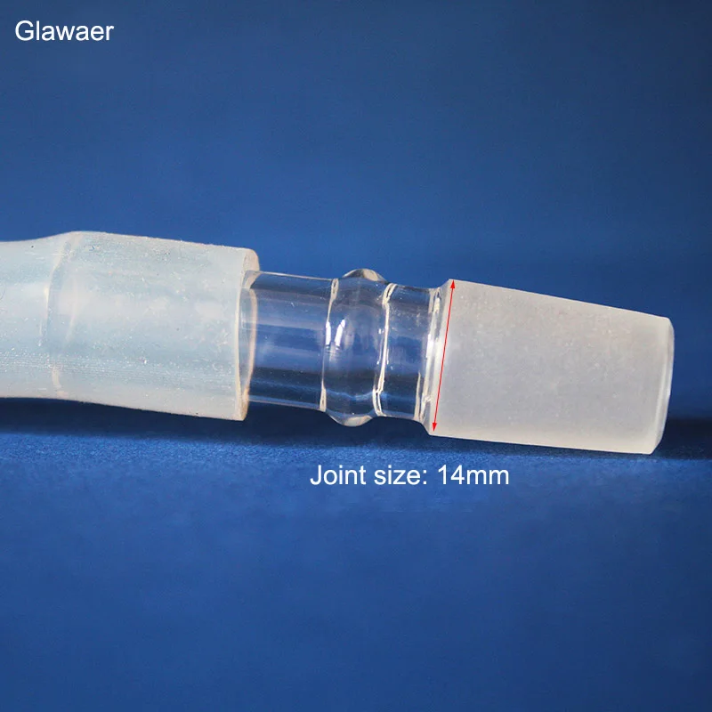 2 шт. 14 мм стеклянный кальян соединительные клапаны высококачественный кальян аксессуары шланговый соединитель