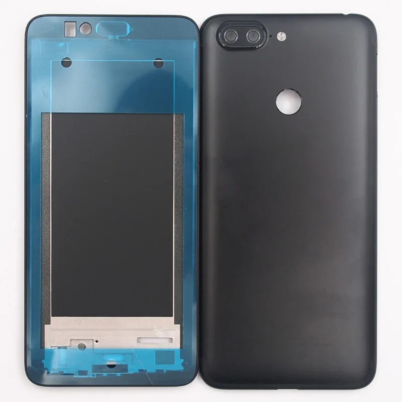 Для Lenovo S5 K520 передняя рамка Крышка батарейного отсека задняя крышка корпус с