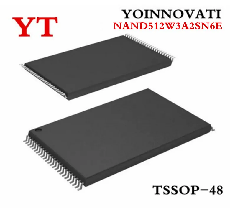 

10pcs/lots NAND512W3A2SN6E NAND512W3A2SN6 NAND512W3A2 NAND512 FLASH 512MBIT TSOP48 IC Best quality