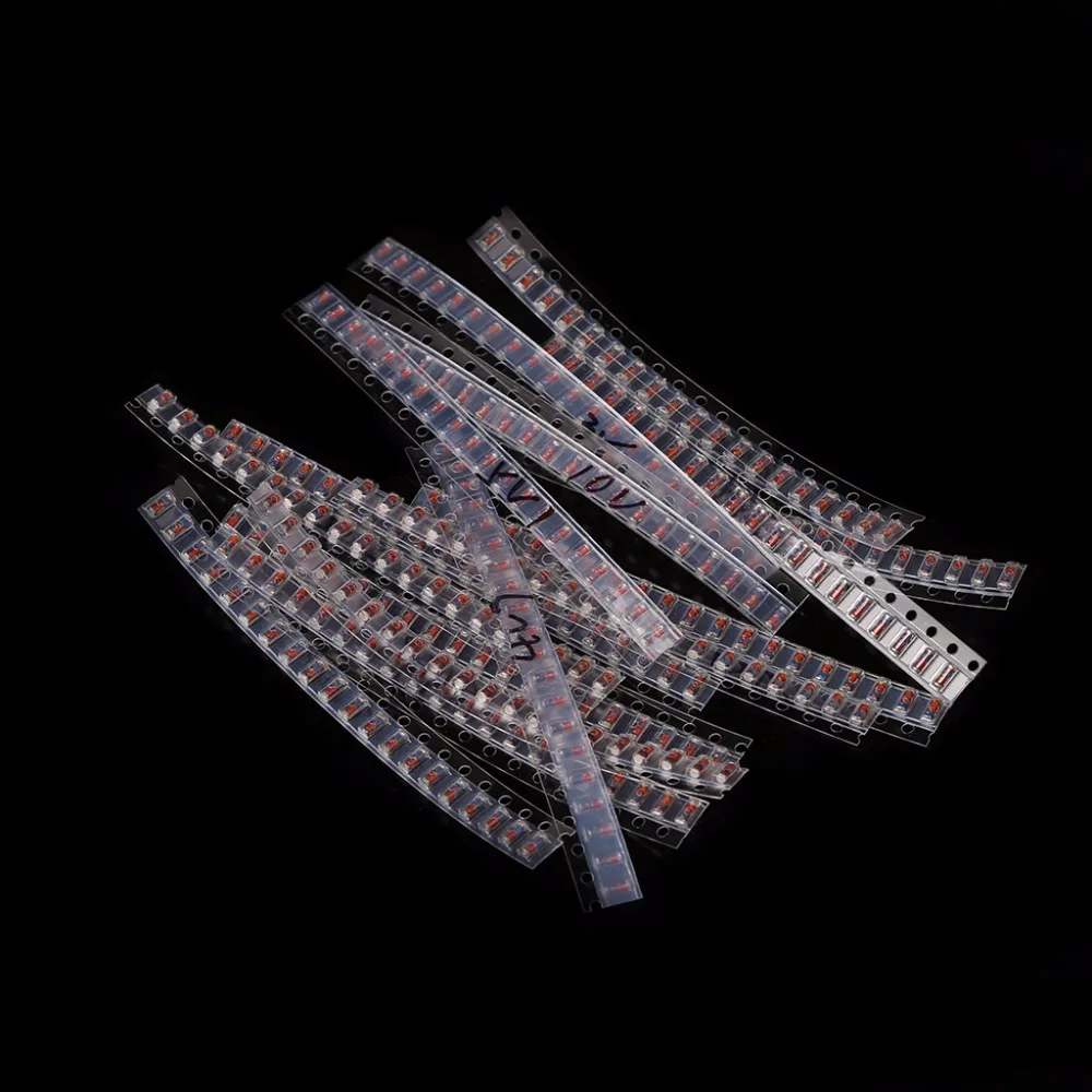 300 Pcs 15 Values LL34 SMD Zener Diode 1/2W 3V 24V 1N4148 Assortment Kits Diodes Whosale&Dropship|Коробки передач и кабели| |