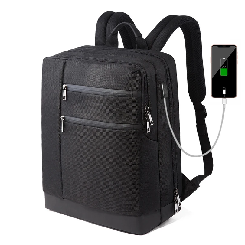 

2019New Large Capacity Men's Backpack Shoulder Bag Men's 15.6-inch Computer Bag Travel Bag Multi-Function Backpack bag