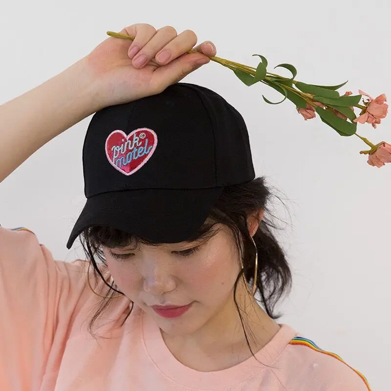 

Bentoy Baseball Caps Girl Milkjoy Pink Baseball Cap Embroidery Ins Harajuku Hats Fashion Travel Sun hat Women Summer Beach Hat