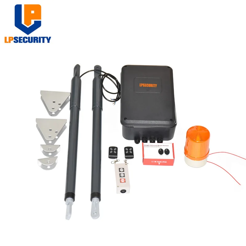 US $116.85 12VDC 200kg Swing Gate Opener System Electrical Gate Motors For Swing Gate Linear Actuator With Optional Parts