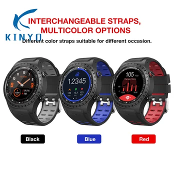 

Interchangeable straps smart watch heart rate monitor sports watch intelligent wrist watch compatible for Android & IOS phones