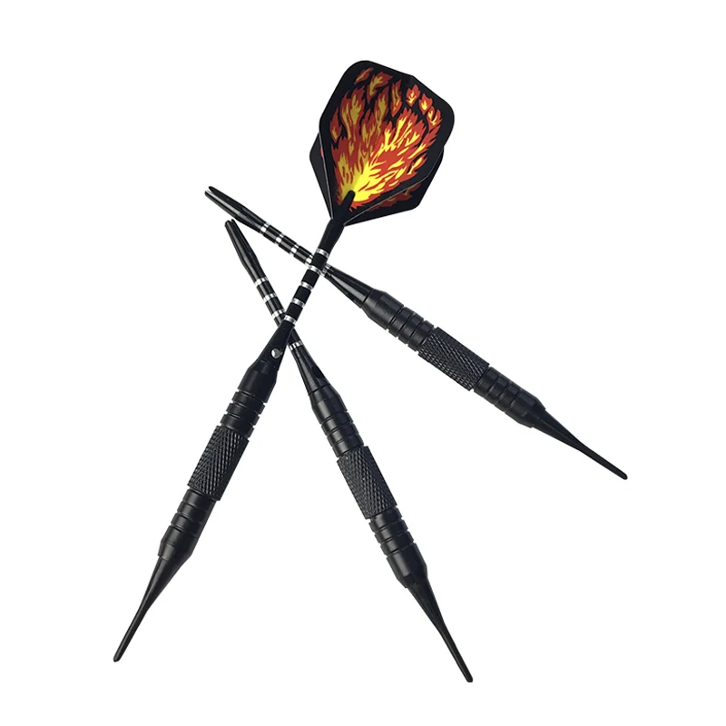 New High-quality 3Pcs/set 18g Electronic Darts Soft Tip Professional Competition Dart Metal Aluminum Shaf | Спорт и развлечения