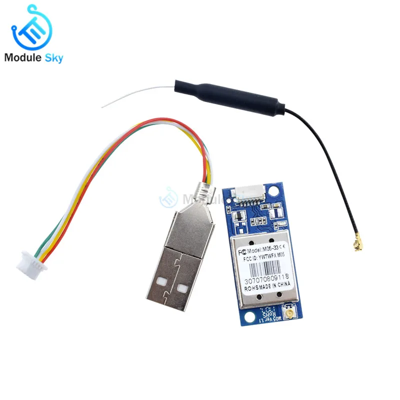 

RT3070 USB WiFi Module RT3070 Chip with Antennas Wireless Adapter Module For Linux Win7