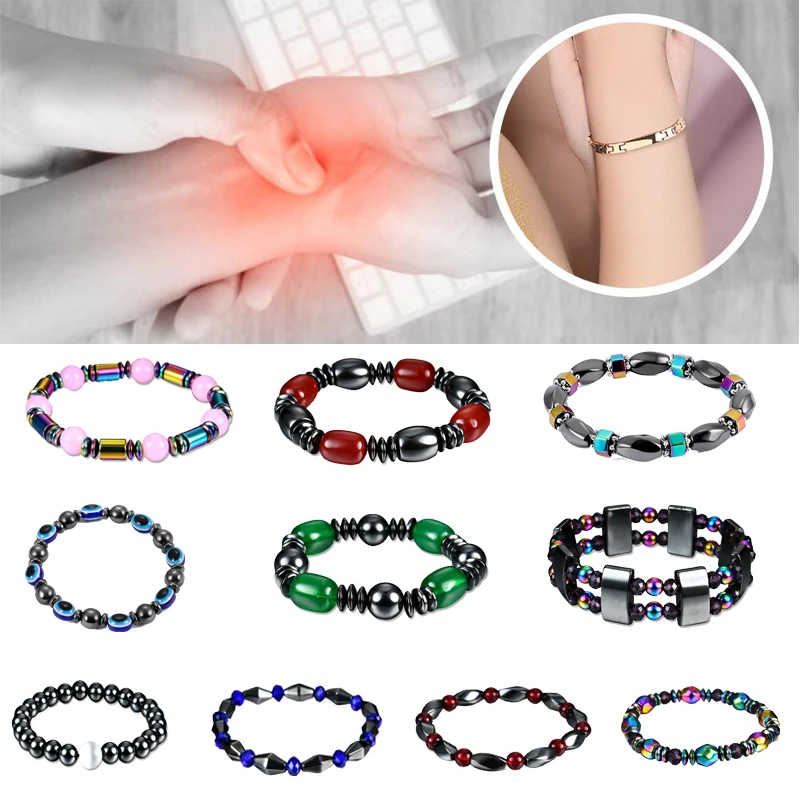 

Magnetic therapy health weight loss weight effective black stone bracelet weight loss stimulation acupoint arthritis pain relief