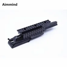 Тактический AKs Универсальный четырехъядерный рельсовый кронштейн для поручней трехрельсовый интегральный для AK47 74 AKS охотничья стрельба Caza аксессуары