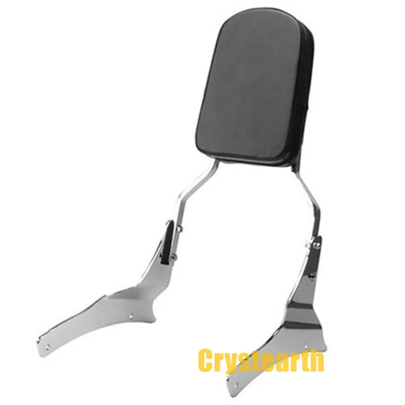 

Chrome Motorcycle Rear Backrest Sissy Bar with Cushion Seat Pad For Suzuki Boulevard C50 M50 VZ800 VL800 Intruder Volusia 800