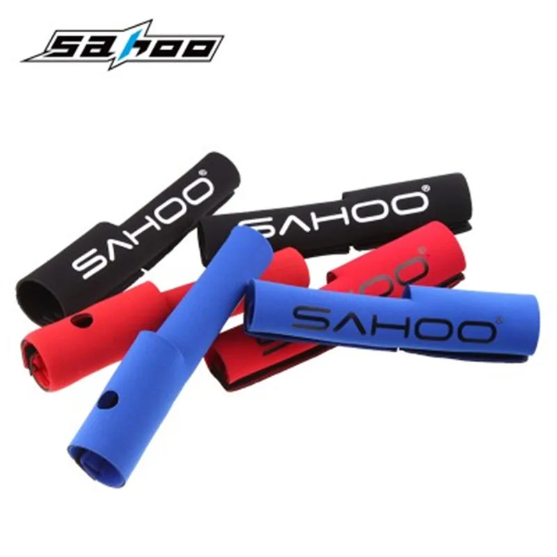 

SAHOO 2pcs/pair Bicycle Frame Chain Protector Cycling Mountain Bike Stay Front Fork Protection Guard Protective Pad Wrap Cover