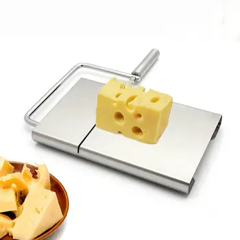 

Practical Stainless Steel Cheese Slicer Butter Cutting Knife Kitchen Gadgets Cooking Tools
