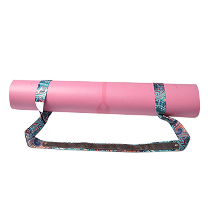 Новый Коврик для йоги с цифровой печатью моющийся удобный портативный переносный плечевой ремень для переноски гимнастического рюкзака