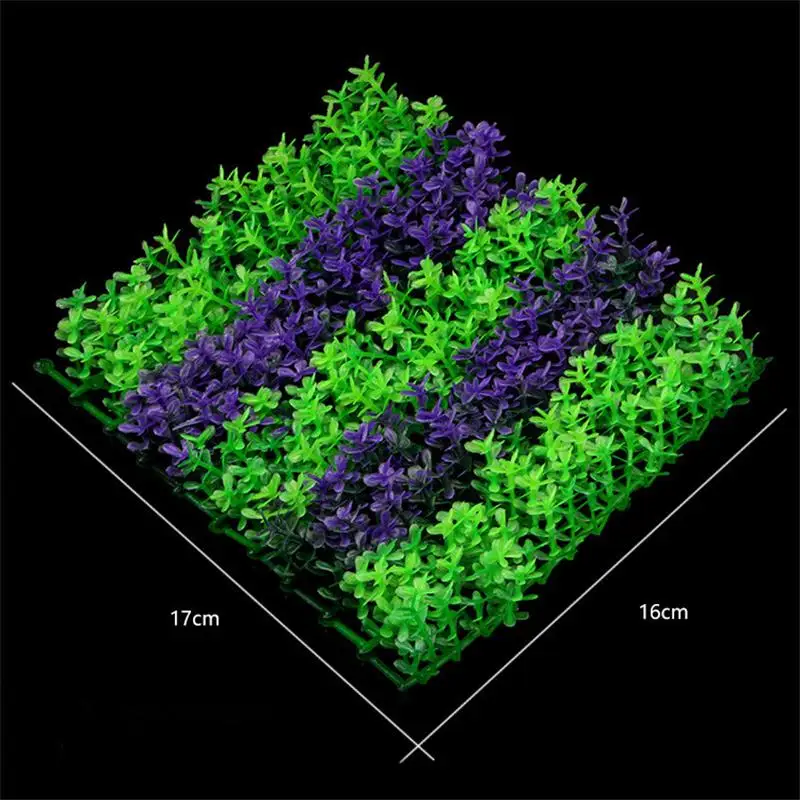 3 цвета, экологически чистый пластик, Искусственный аквариум, зеленые искусственные водные растения, лужайка, аквариумные растения, аквариумные растения, аксессуары для аквариума
