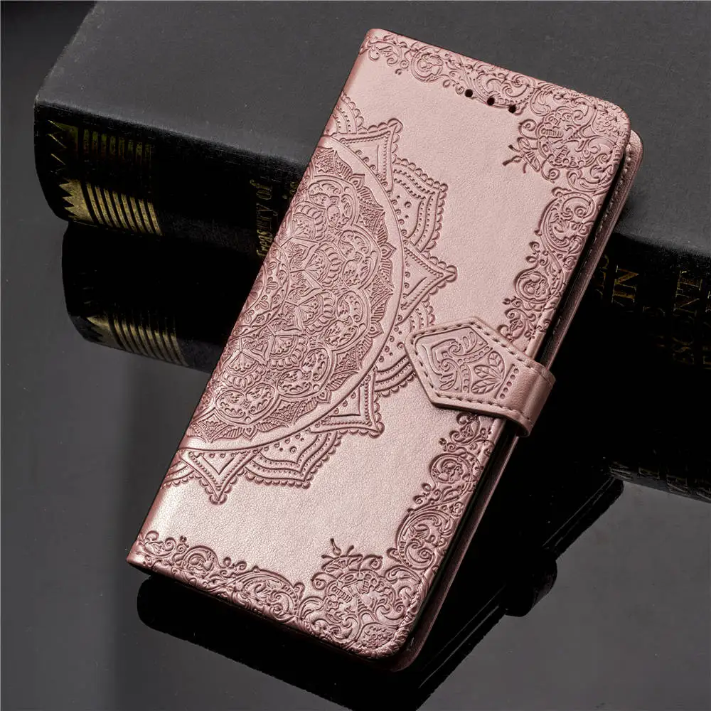 

For Xiaomi Redmi Note 7 7A 6 5 K20 Pro Plus Go 6A 5A Flowers Leather Flip Case For Red Mi Note 7 6 5 K20 Pro Plus A Cover Case