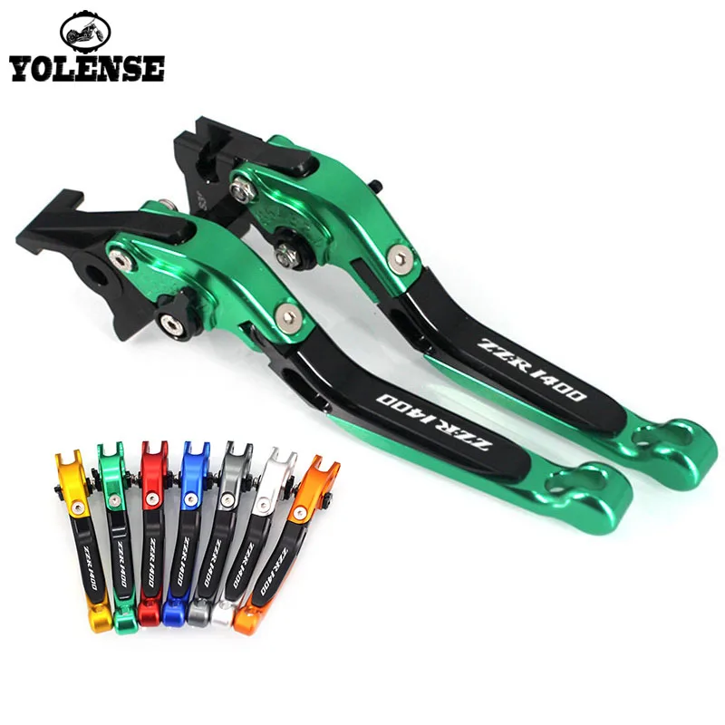 

For KAWASAKI ZZR1400 ZZR 1400 2006-2016 ZZR1400 S Version 2016 Motorcycle Adjustable Folding Extendable Brake Clutch Levers